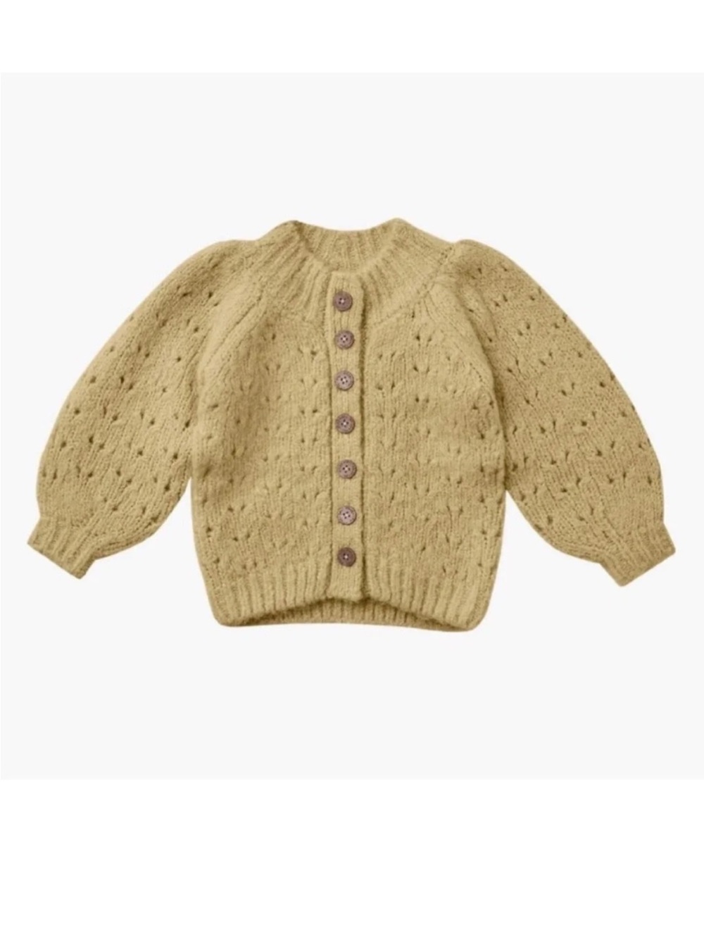 Rylee + Cru Yellow Cardigan
